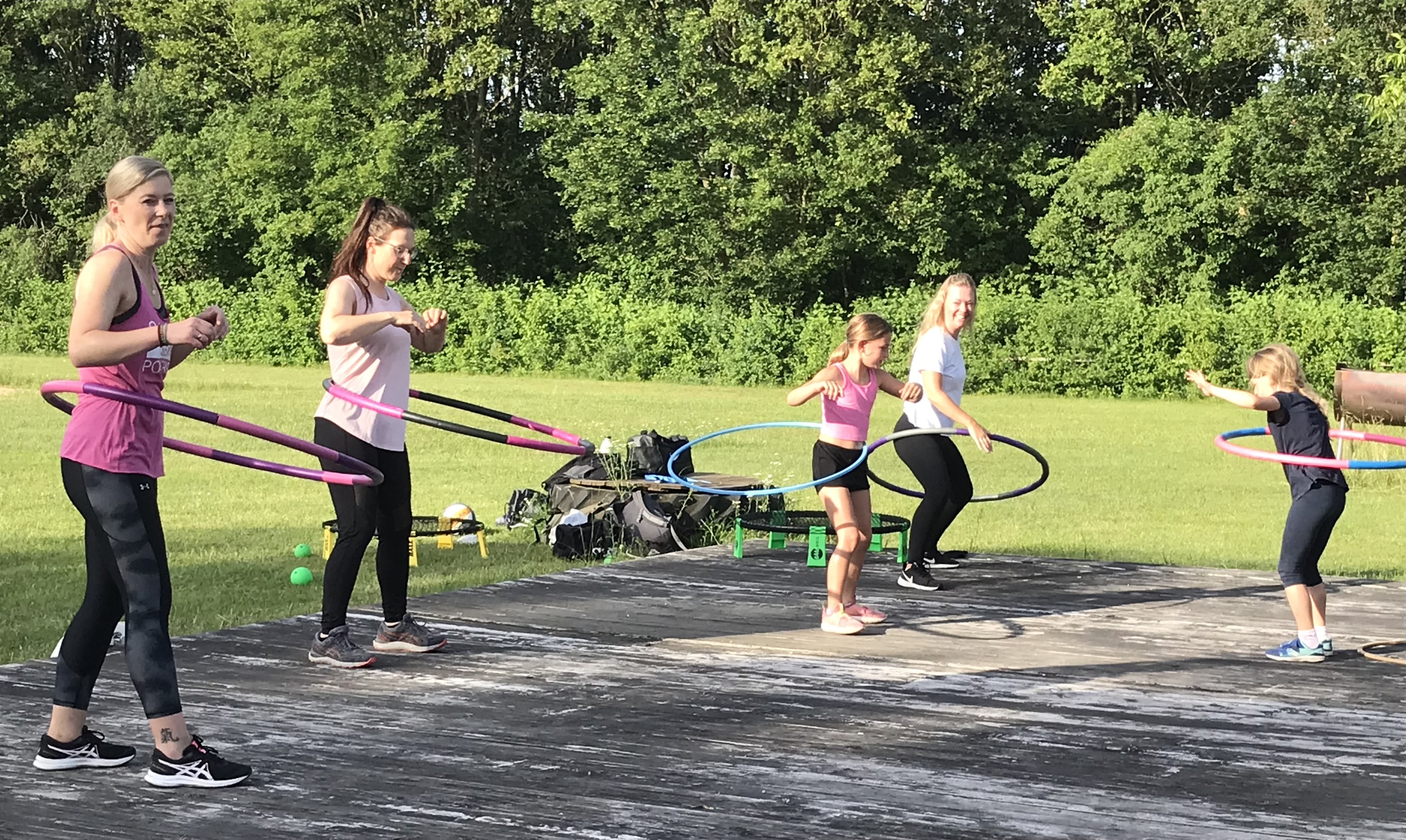 HulaHoop bei Susanne