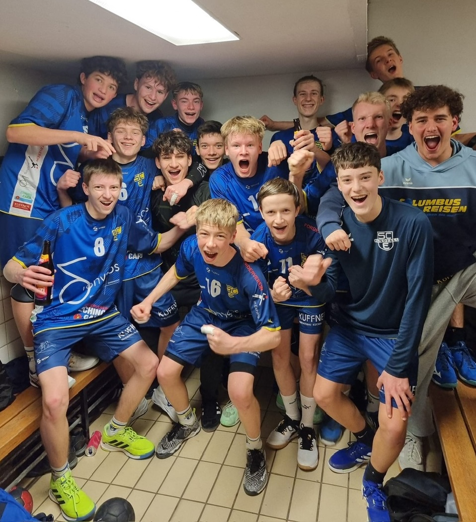 Hinrundenmeister der mB  Bezirksoberliga - die Spielgemeinschaft SC Eching und TSV Neufahrn