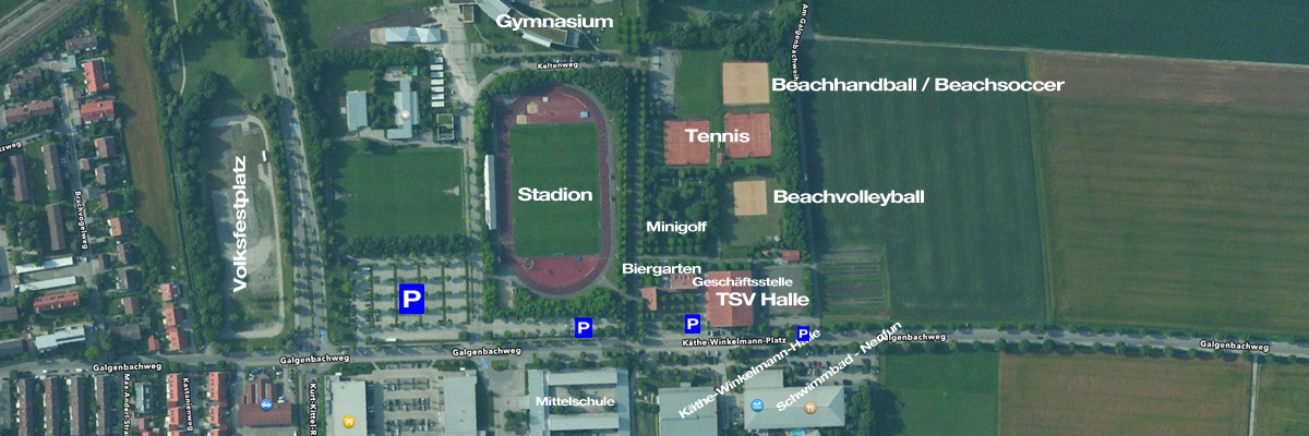 TSV Neufahrn Lage und Umgebung