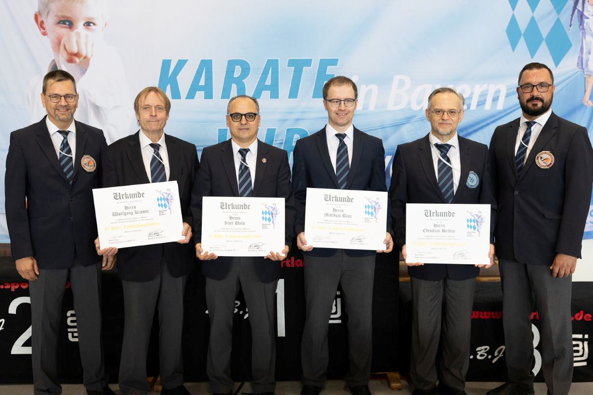 Besondere Ehrung für Wolfgang Kramer – 40 Jahre Landeskampfrichter