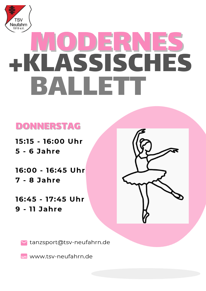 Ballet in der Abteilung Tanzen 2026